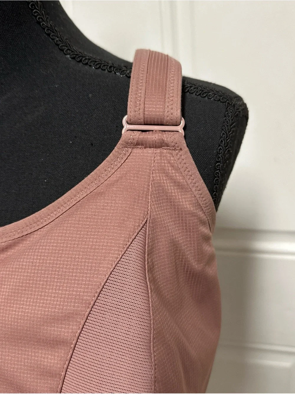 Shefit Ultimate High Impact Zip Front Sports Bra Rose Taupe Size 3luxe - Picture 4 of 13